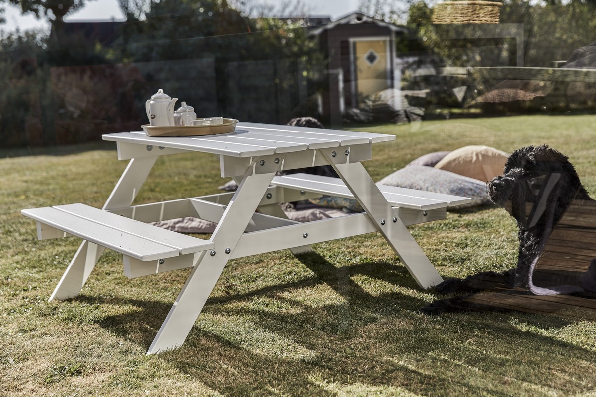 Picnic mini Kinder-Picknickset aus FSC-Holz weiß