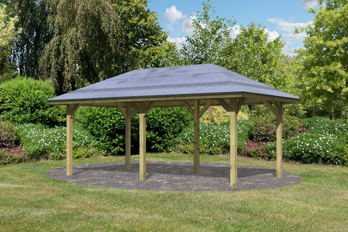 Pavillon Bergen 2 - 265x518 cm CLASSIC kdi von Karibu