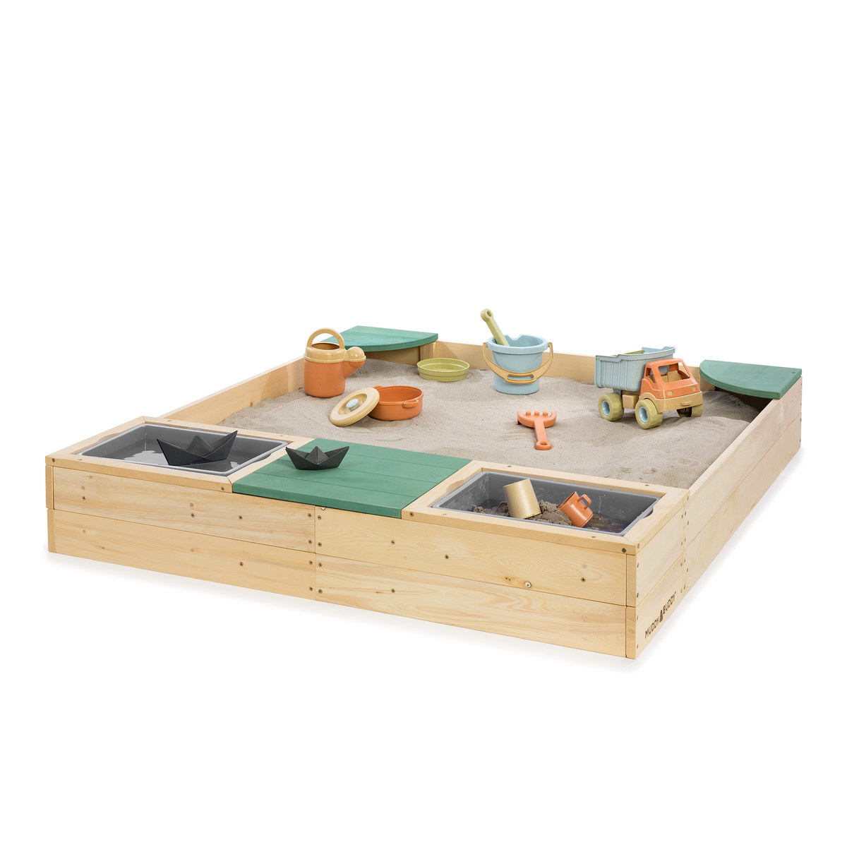 MUDDY BUDDY® einzigartige Outdoor-Spielzeuge aus Holz